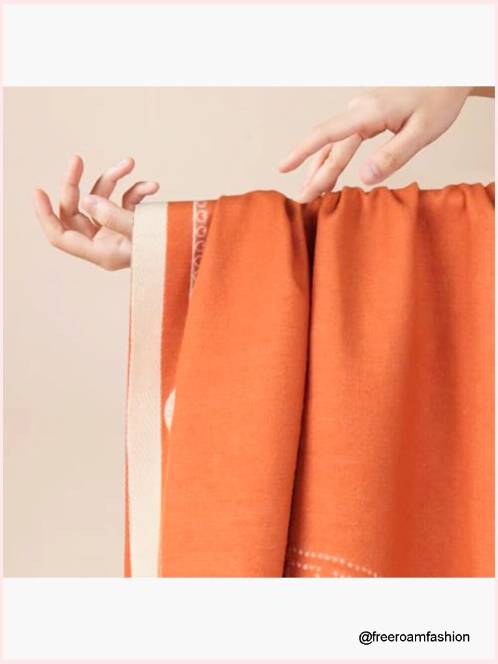 Pashmina Shawl Wrap Evening Dressing Blanket Poncho Cape Scarf - Picture 4 of 7